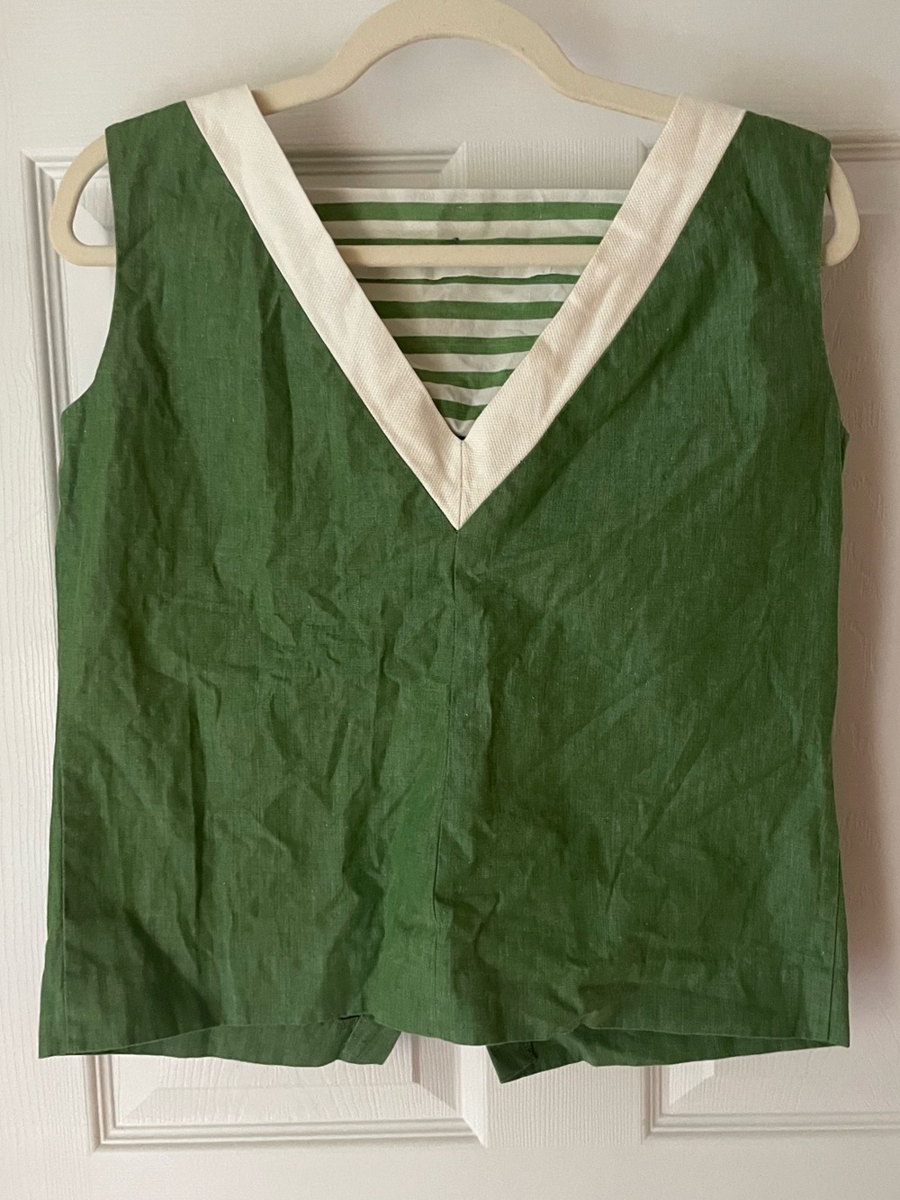 Handmade Retro Style Women's Sleeveless Top